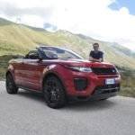 prova su strada range rover evoque cabrio