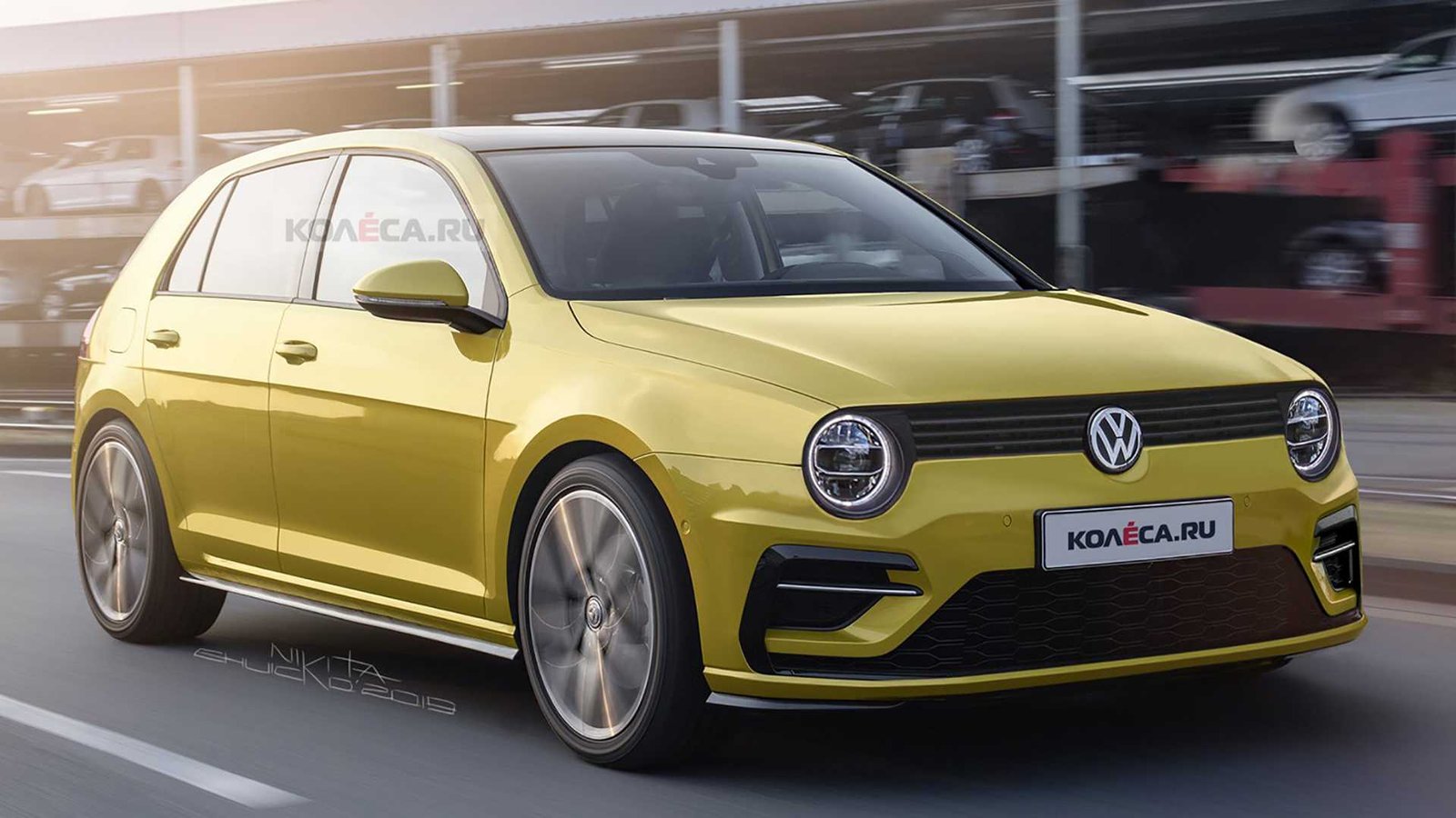 2020-vw-golf-retro-rendering