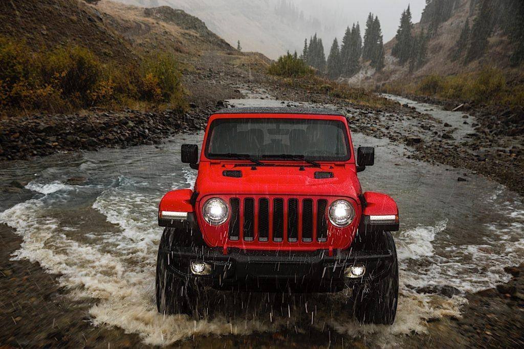 Jeep Wrangler crash test a sorpresa, si Ribalta 2 Volte