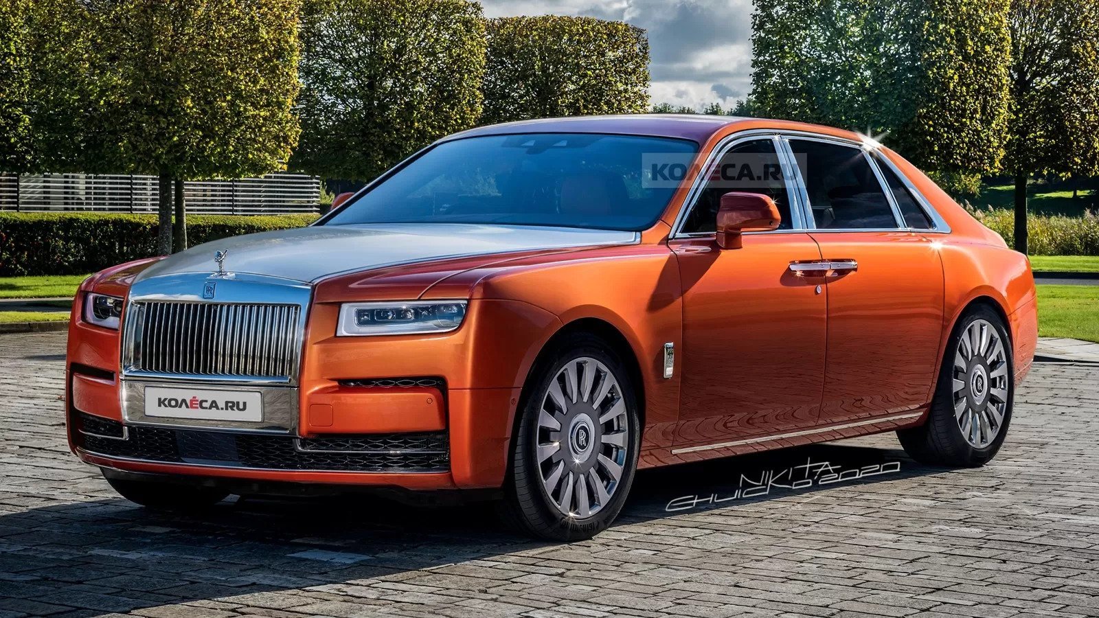 Nuova Rolls-Royce Ghost 2021, il design in Anteprima Rendering