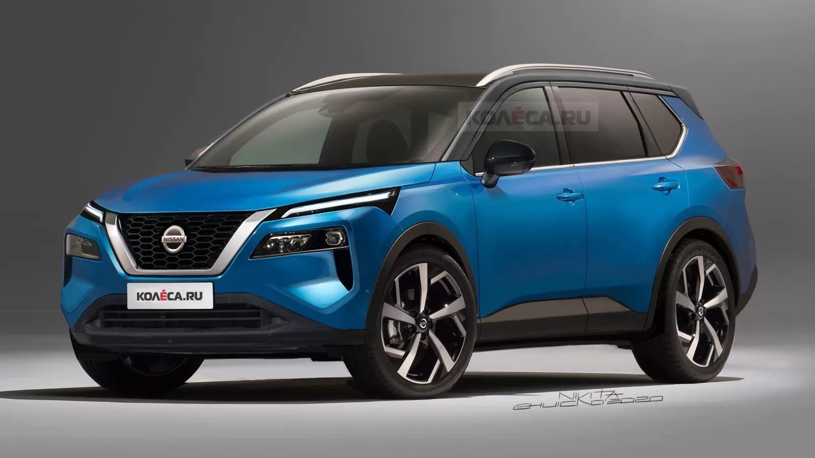 nissan x-trail 2020 rendering anteprima