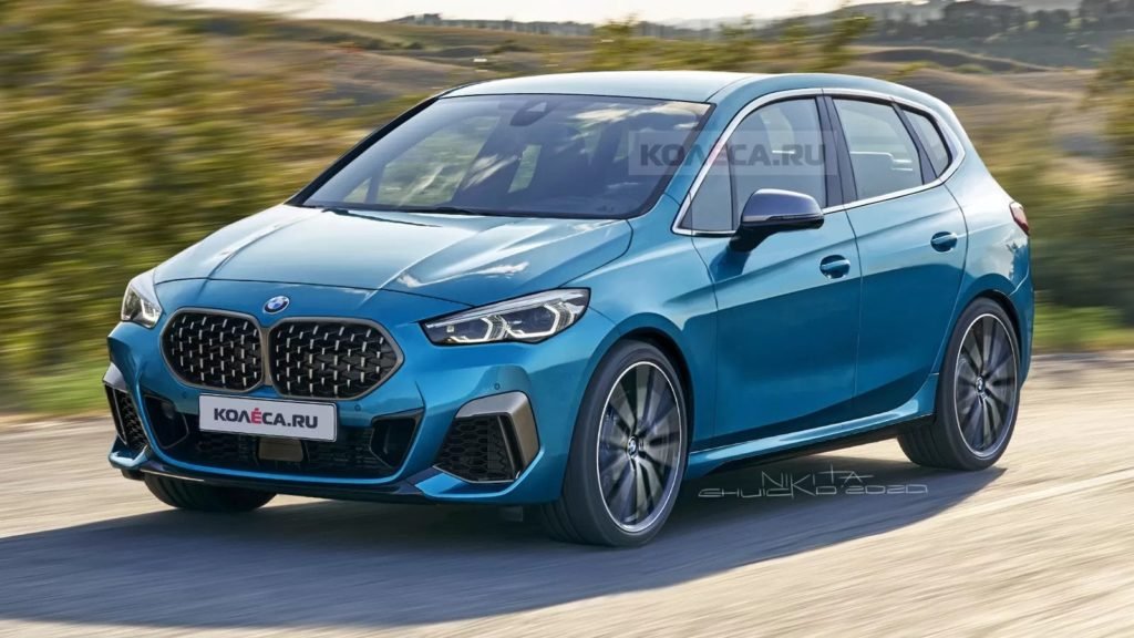 Nuova BMW Serie 2 Active Tourer 2021, il Restyling in Rendering