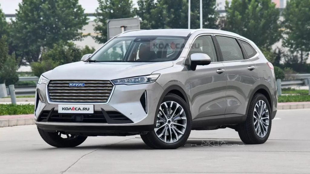 Nuova Haval H6 2021, il SUV in Anteprima Rendering