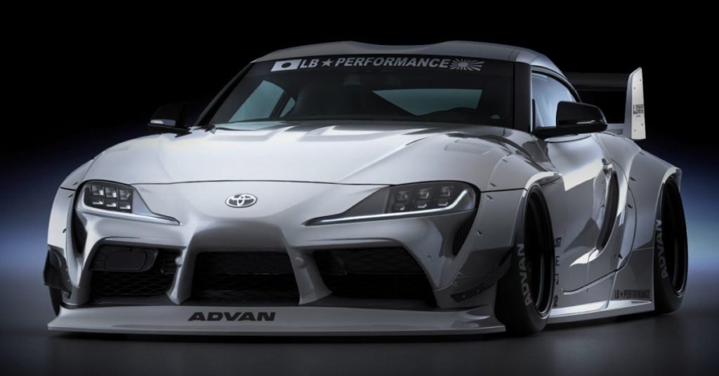 Toyota Supra 2021 la cattivissima Liberty Walk