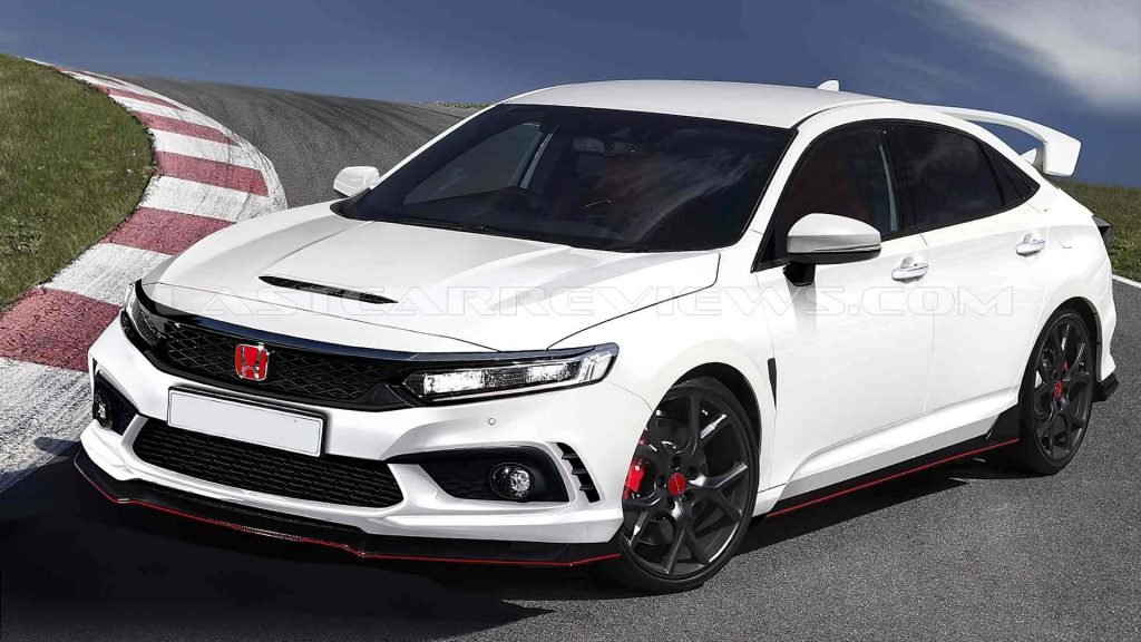 Nuova Honda Civic Type-R 2021, il Rendering in Anteprima Mondiale