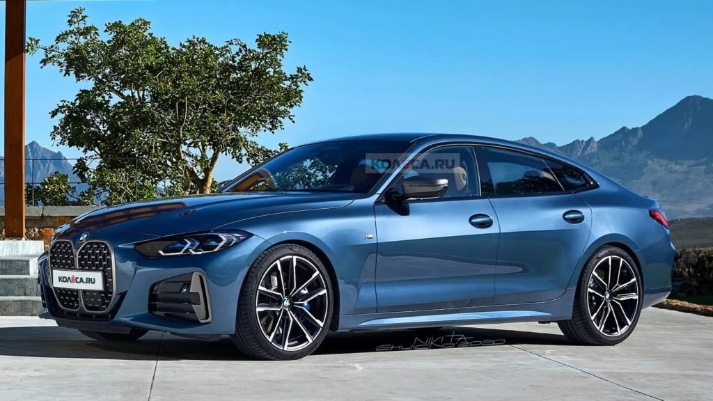 Nuova BMW Serie 4 Gran Coupé 2021, il Rendering in Anteprima