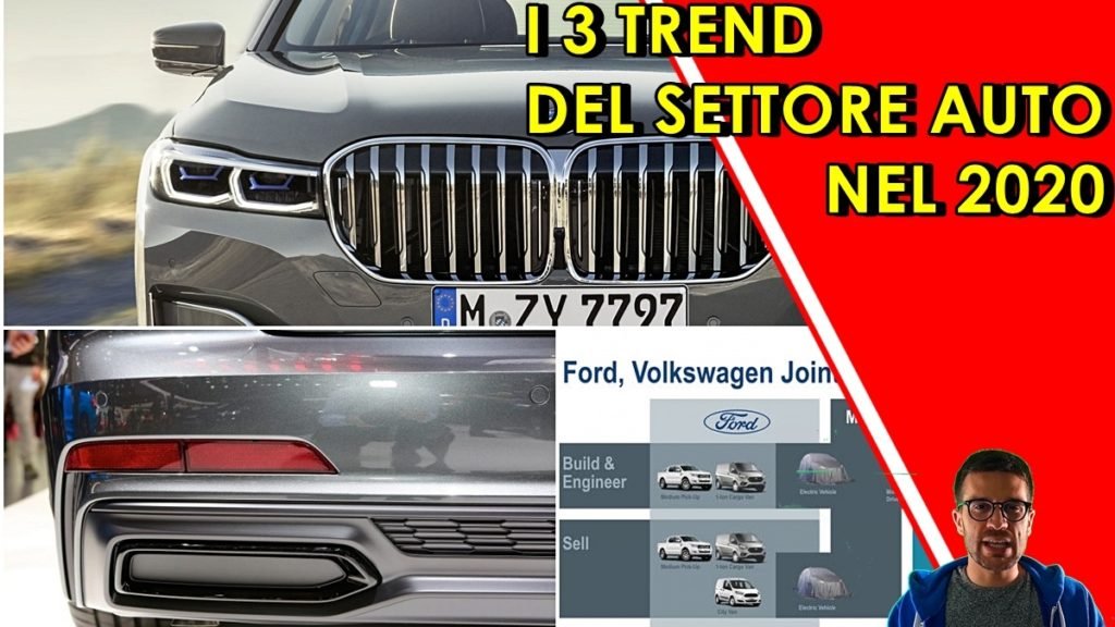 I 3 Principali TREND dell'Auto nel 2020, griglie giganti, scarichi finti e alleanze