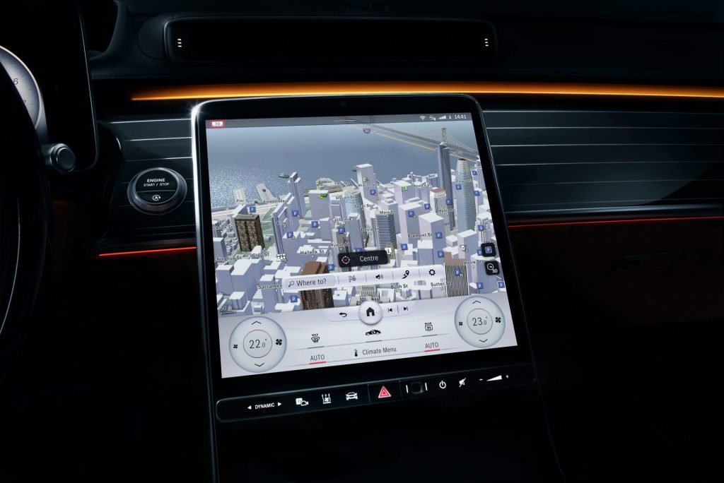 Nuova Mercedes-Benz Classe S 2021, infotainment MBUX ad un'altro livello