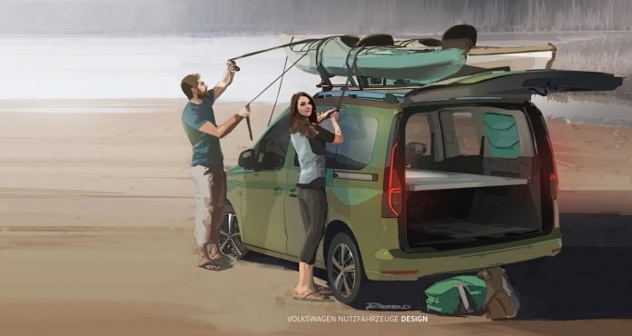 Volkswagen Caddy Beach 2021, arriva il mini Camper