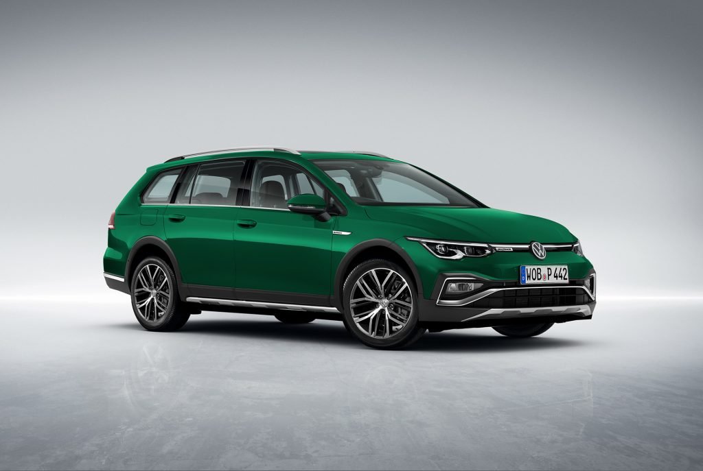 Nuova Volkswagen Golf 8 Alltrack 2021, il Rendering in Anteprima