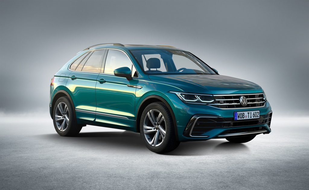 Nuova Volkswagen Tiguan 2021, il Rendering della Coupé