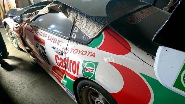 In Giappone il restauro della Toyota Supra Castrol Racing