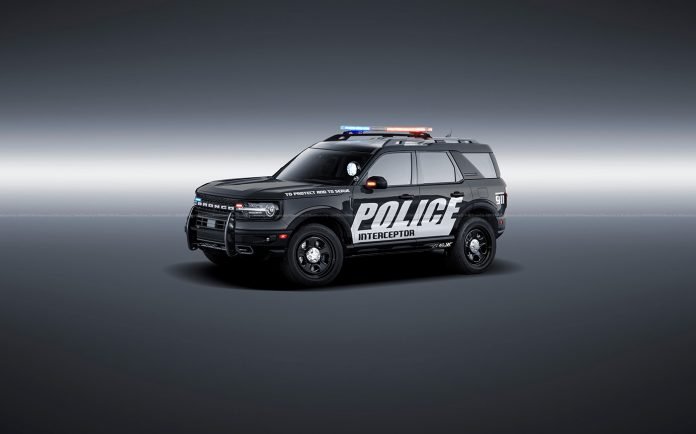Ford Bronco Interceptor 2021, il Rendering per la Polizia Usa