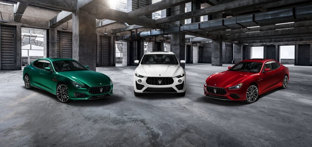 Maserati Trofeo 2021, tutto sulle nuove Ghibli, Levante e Quattroporte