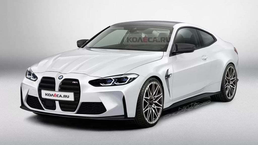 Nuova BMW M4 2021, Rendering e uscita in Anteprima