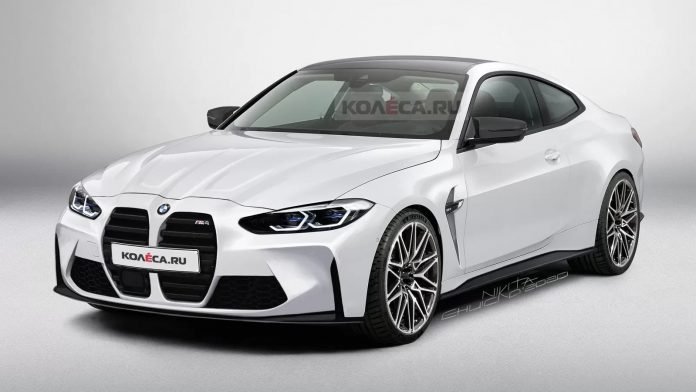 Nuova BMW M4 2021, Rendering e uscita in Anteprima
