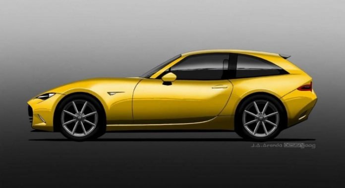 Mazda MX-5 Shooting Brake 2021, il Rendering da Sogno