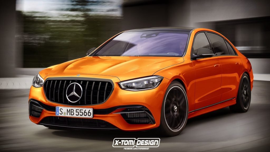 Nuova Mercedes-Benz Classe S 2021, il Rendering della versione AMG