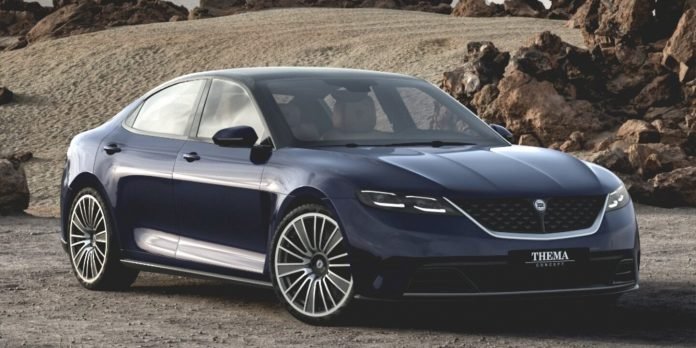 Nuova Lancia Thema 2024, il Rendering celebra i 30 Anni
