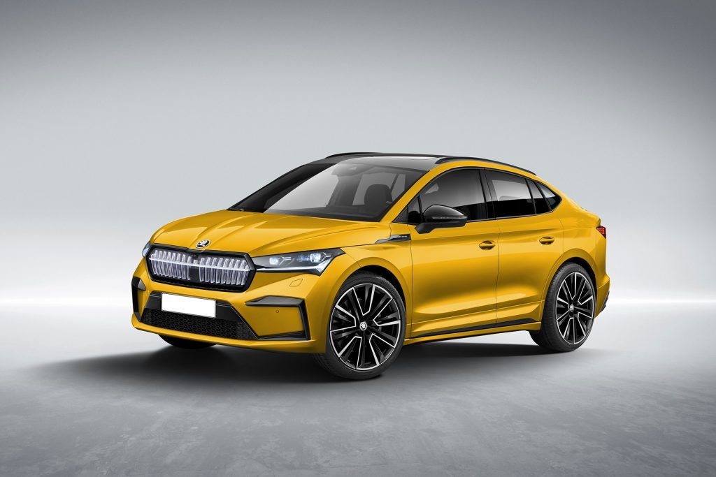 Nuova Skoda Enyaq iV 2021, arriva la versione coupé il Rendering