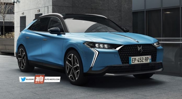 Nuova DS4 Crossback 2021, il Crossover elettrico in Anteprima Rendering