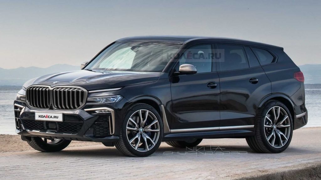 Nuova BMW X8 2021, Rendering del SUV in Anteprima