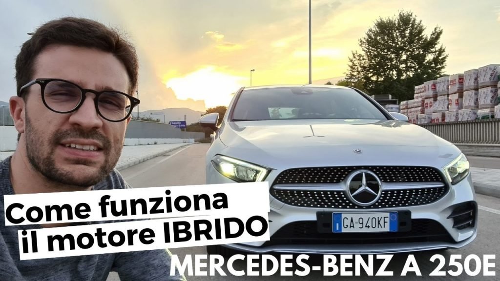 Mercedes-Benz A 250e 2021, FOCUS MOTORE ibrido Plug-In [VIDEO]