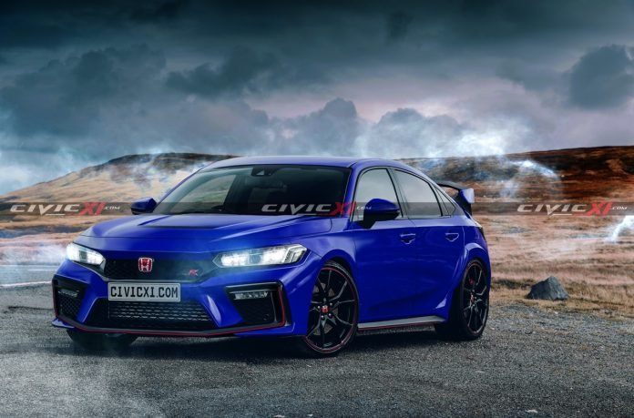 Nuova Honda Civic Type-R 2021, ecco la Sportiva in Rendering