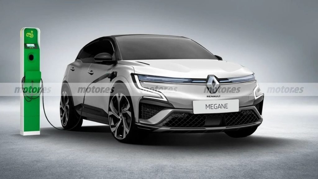 Nuova Renault Megane 2022, il Rendering del Crossover elettrico