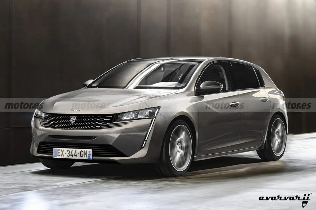 Nuova Peugeot 308 2021, il Rendering in Anteprima esclusiva