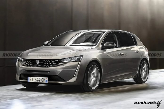 Nuova Peugeot 308 2021, il Rendering in Anteprima esclusiva