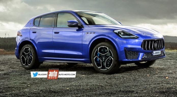 Nuova Maserati Grecale 2021, il Rendering in Anteprima