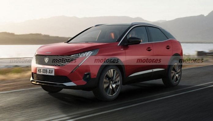 Nuovo Peugeot 3008 2022, la prossima generazione in Rendering