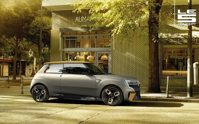 Nuova Renault 5 2022, il Mito rinasce in Rendering
