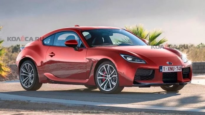 Nuova Toyota GT86 2021, il Rendering in Anteprima