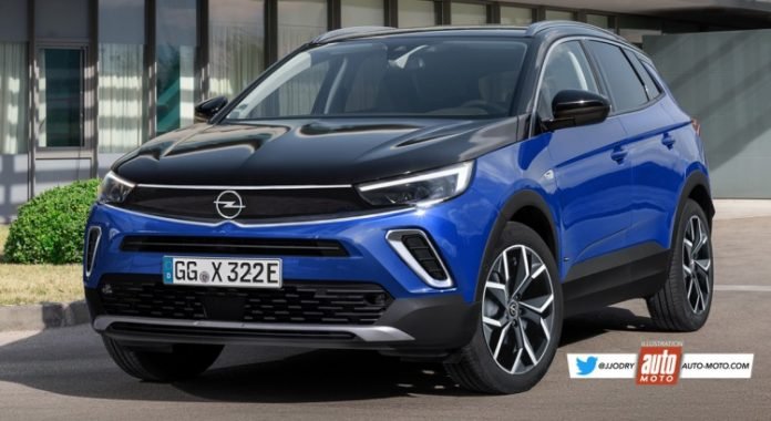 Nuovo Opel Grandland X 2021, Anticipazioni e Rendering del Restyling
