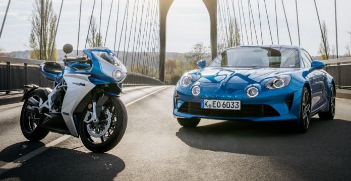 Alpine e MV Augusta insieme per la Superveloce