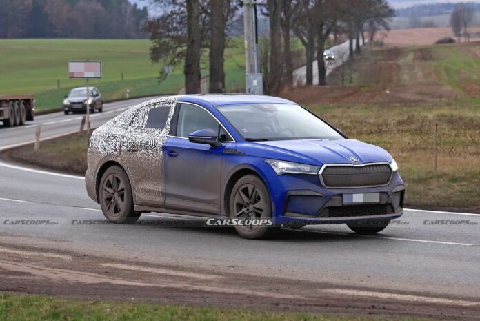 Nuova Skoda Enyaq iV 2022, la Versione coupé in Anteprima