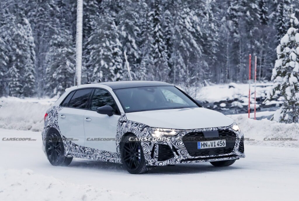 Nuova Audi RS3 2022, Anticipazioni e Foto