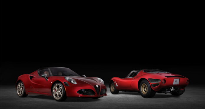 Alfa Romeo 4C Spider, addio agli Usa con la 33 Stradale Tributo