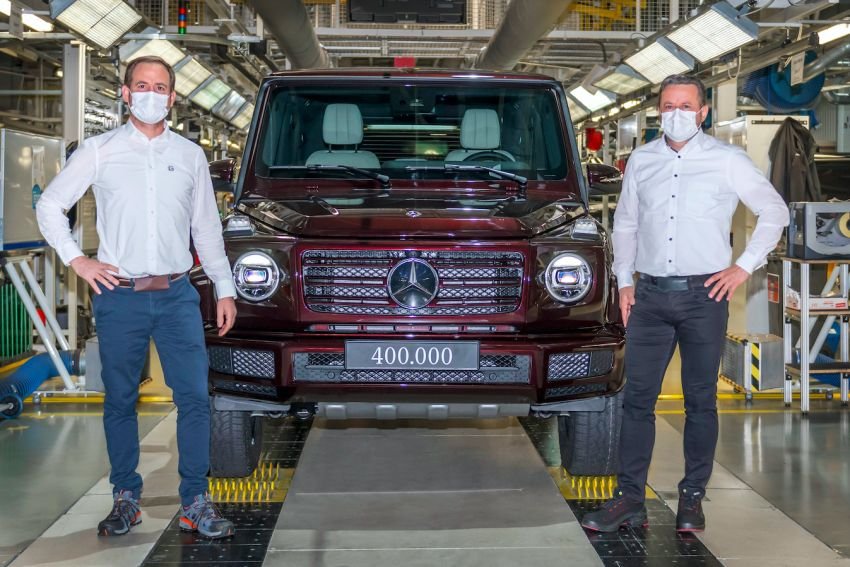 Mercedes-Benz Classe G, 400.000 Esemplari prodotti a Graz