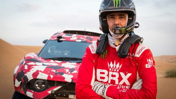 Sebastien Loeb alla Dakar con la Prodrive BRX T1