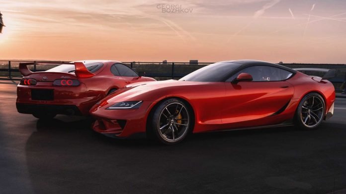 Toyota Supra 2023, il Rendering ispirato dalla Classica