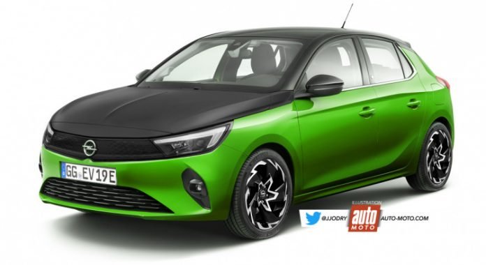 Nuova Opel Corsa 2022, il Restyling in Anteprima Rendering