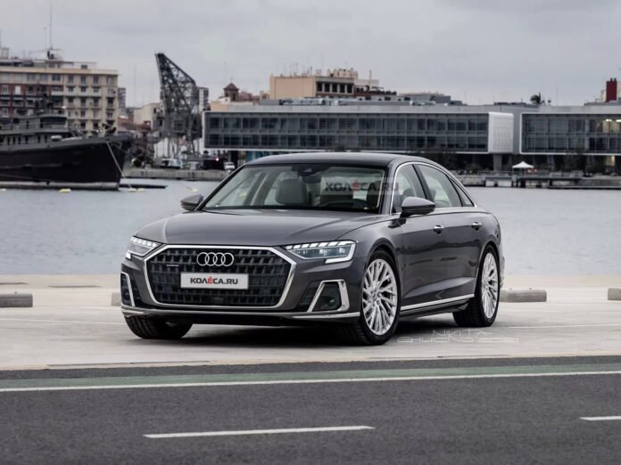 Nuova Audi A8 2022, il Restyling in Anteprima Rendering
