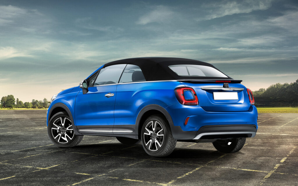 Nuova Fiat  500X Cabrio 2022  Anticipazioni e Rendering