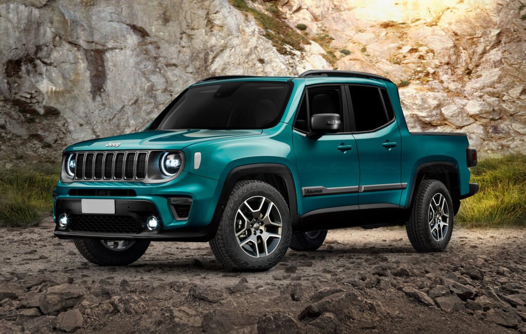 Nuova Jeep Renegade Pickup 2022, il Rendering che non vedremo