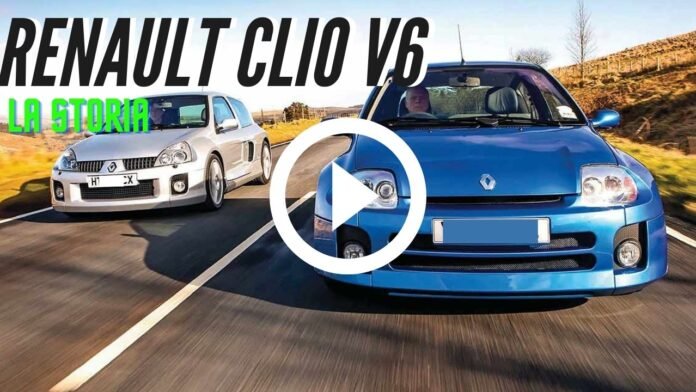 Renault Clio V6 compie 20 Anni| la Storia del MITO [VIDEO]