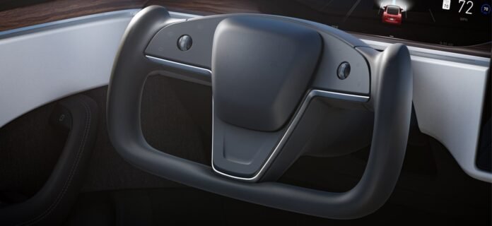 Gli interni delle nuove Tesla Model S e X, no Logo, Frecce e Cambio