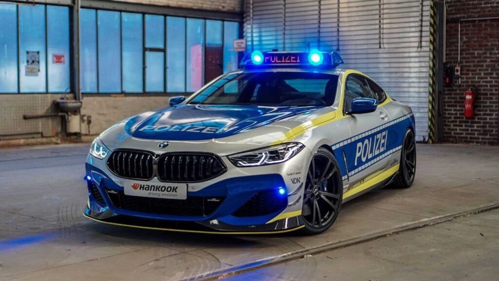 BMW Serie 8 AC SCHNITZER, 630 CV per la Polizei